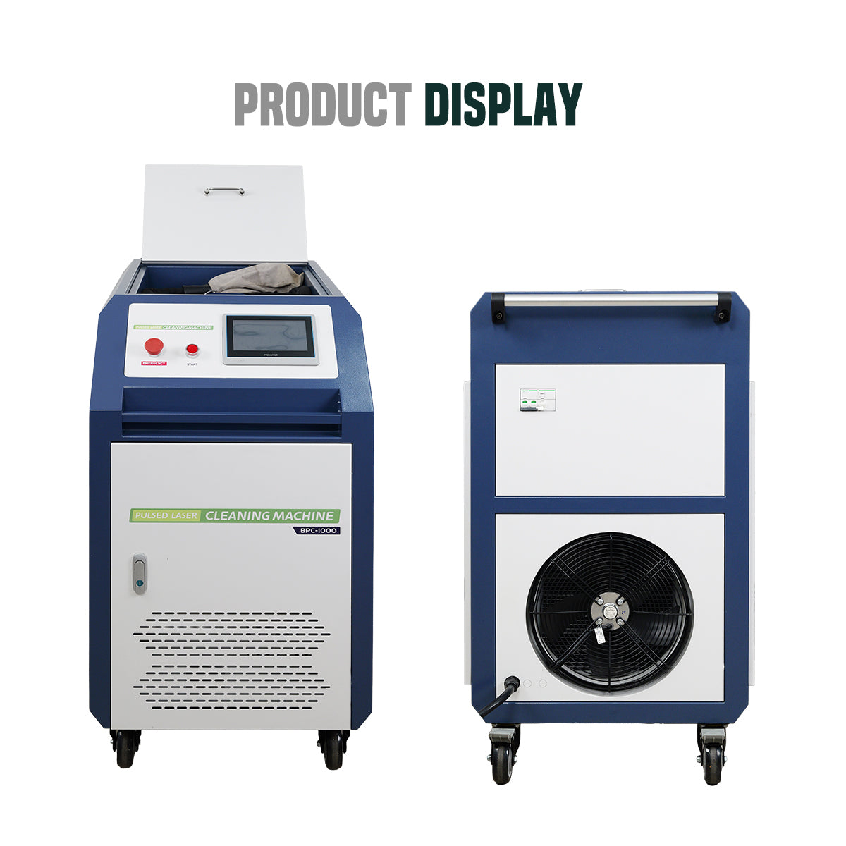 500W 1000W 2000W Pulse Laser Cleaning Machine High Efficiency Rust Paint Mold Cleaning Machine