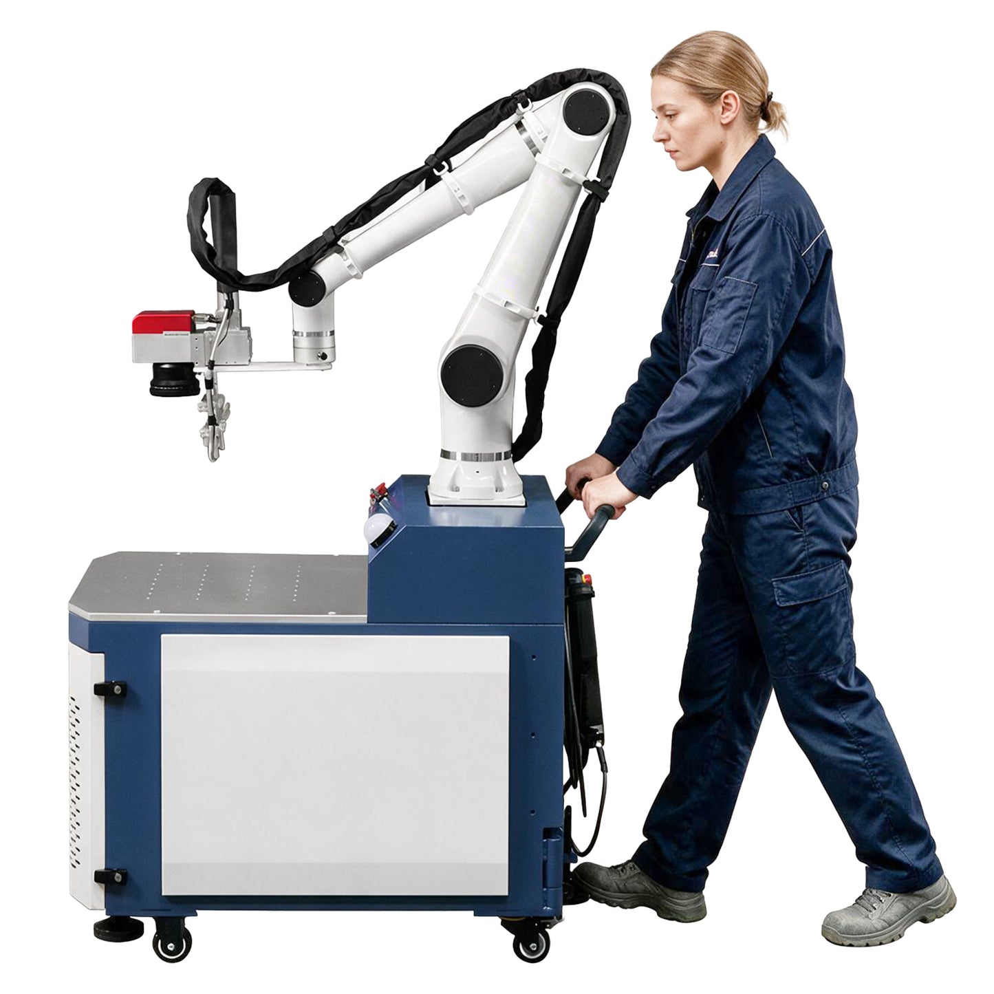 Clyertek 500W 6-Axis Robotic Laser Cleaning Machine Rust Paint Oxide Layer Remover