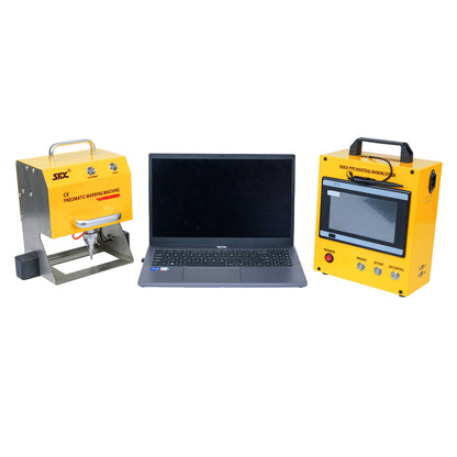 Clyertek Pneumatic Marking Machine Dot Peen Metal Engraver