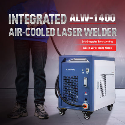 1400W Self-generates Protective Gas Laser Welding Machine Air-cooled Metal Laser Welder