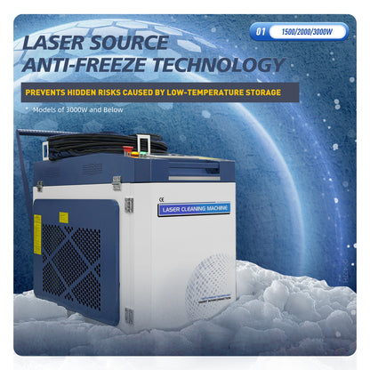 1500W 2000W 3000W Laser Cleaning Machine