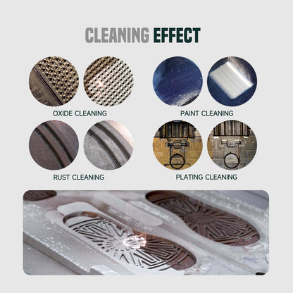 500W 1000W 2000W Pulse Laser Cleaning Machine High Efficiency Rust Paint Mold Cleaning Machine