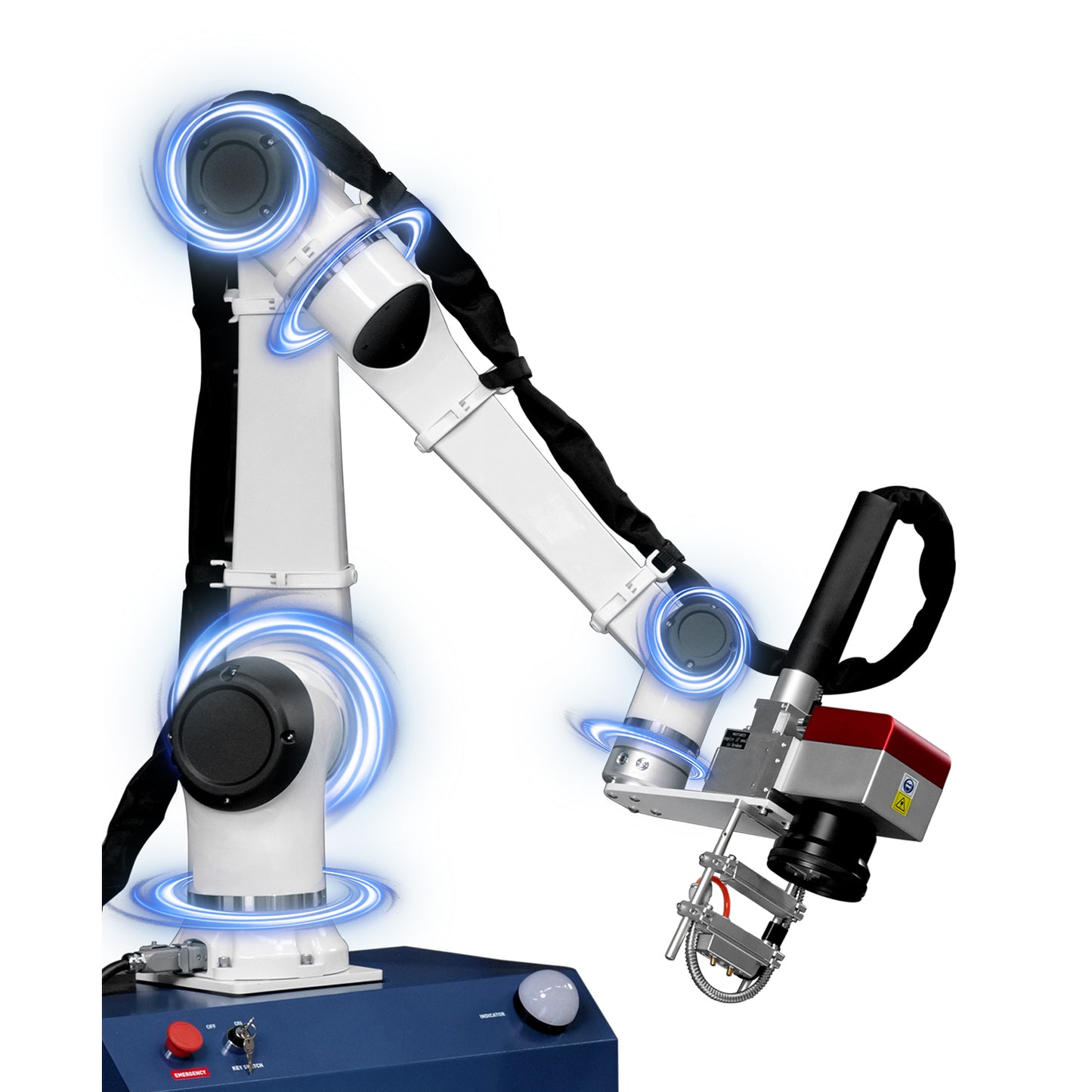 Clyertek 500W 6-Axis Robotic Laser Cleaning Machine Rust Paint Oxide Layer Remover