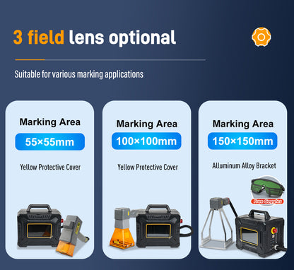 60W Portable Laser Marking Machine for Metal PVC Plastic Engraving MAX Handheld Fiber Laser Engraver