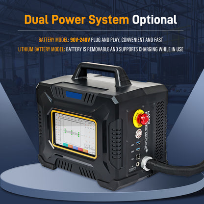 60W Portable Laser Marking Machine for Metal PVC Plastic Engraving MAX Handheld Fiber Laser Engraver