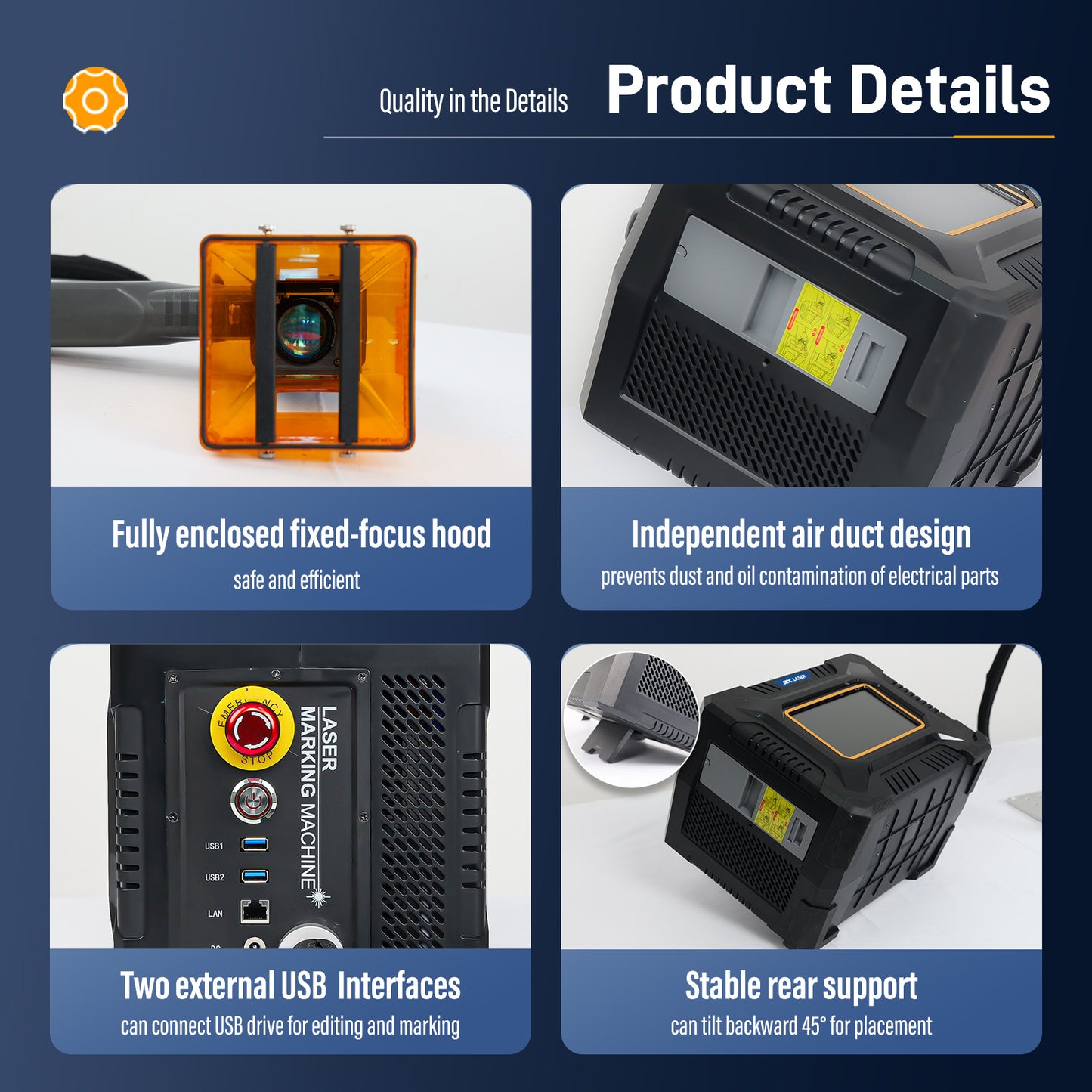 60W Portable Laser Marking Machine for Metal PVC Plastic Engraving MAX Handheld Fiber Laser Engraver