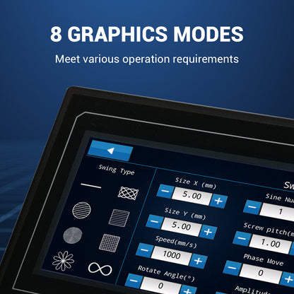 AGC Laser Cleaning Machine with 8 Graphics Modes