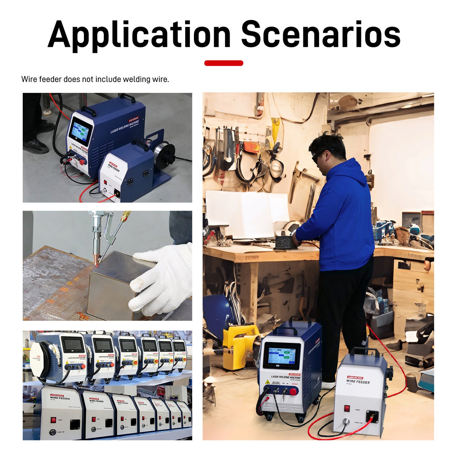 ALW-1200A Portable Air-cooled Laser Welding Machine