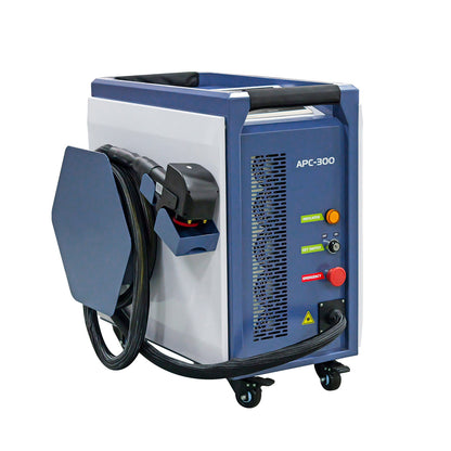 APC 200W 300W 500W IoT Laser Cleaning Machine Portable Metal Rust Wood Paint Remover