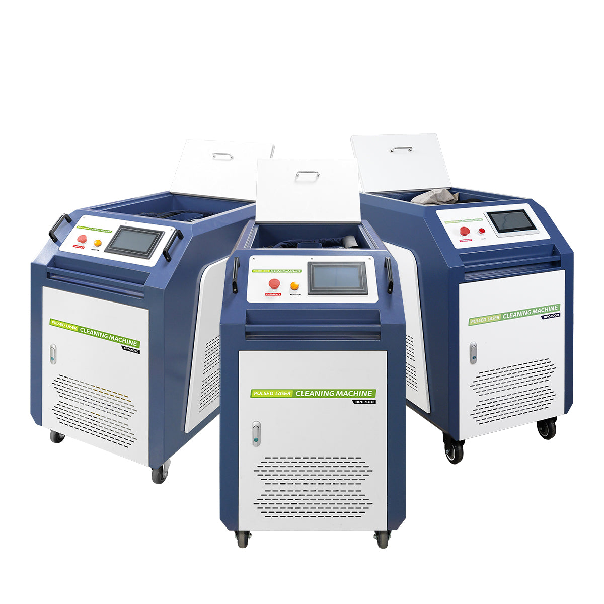 500W 1000W 2000W Pulse Laser Cleaning Machine High Efficiency Rust Paint Mold Cleaning Machine