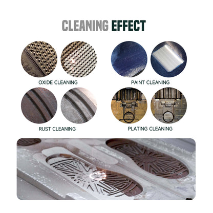 500W 1000W 2000W Pulse Laser Cleaning Machine High Efficiency Rust Paint Mold Cleaning Machine