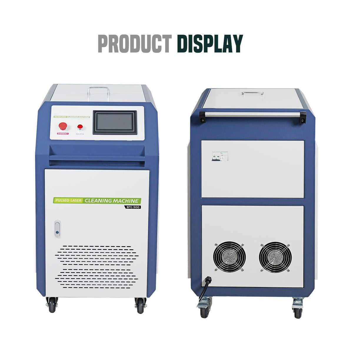 500W 1000W 2000W Pulse Laser Cleaning Machine High Efficiency Rust Paint Mold Cleaning Machine