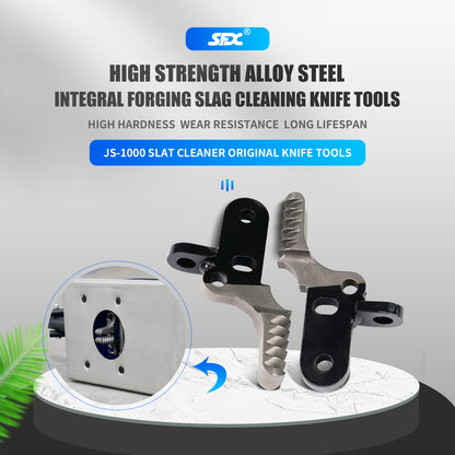 Clyertek Laser Slat Cleaning Machine Knife Tools for JS-1000 and JS-2300