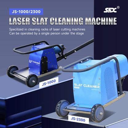 JS-1000 JS-2300 Slat Cleaner for 1KW-15KW Laser Cutting Machine 3-8mm Slag Removal Tool