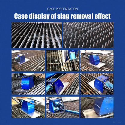 JS-1000 JS-2300 Slat Cleaner for 1KW-15KW Laser Cutting Machine 3-8mm Slag Removal Tool