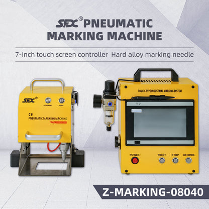 Clyertek Pneumatic Marking Machine Dot Peen Metal Engraver