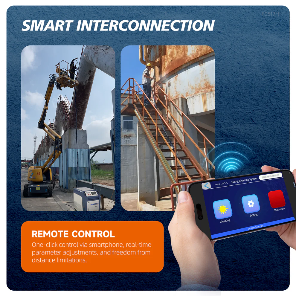 SLC Laser Cleaning Machine with Smart Interconnection
