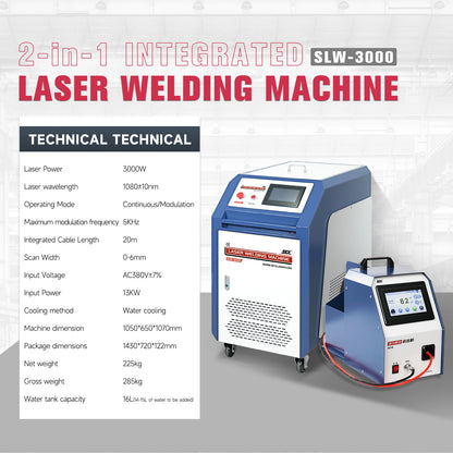 SLW-3000_Laser_Welding_Machine_Product_Parameters