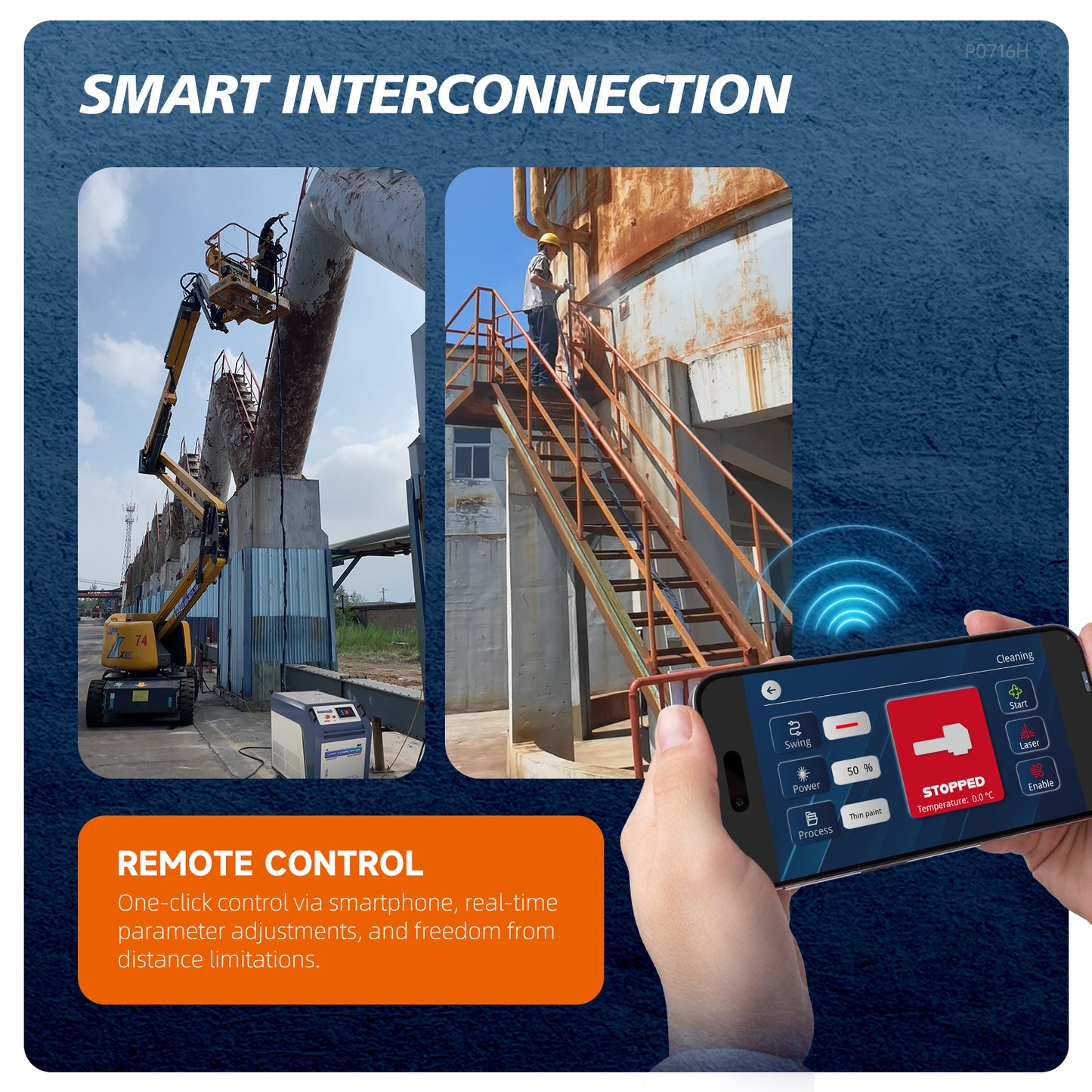 Smart Interconnection Laser Cleaning Machine