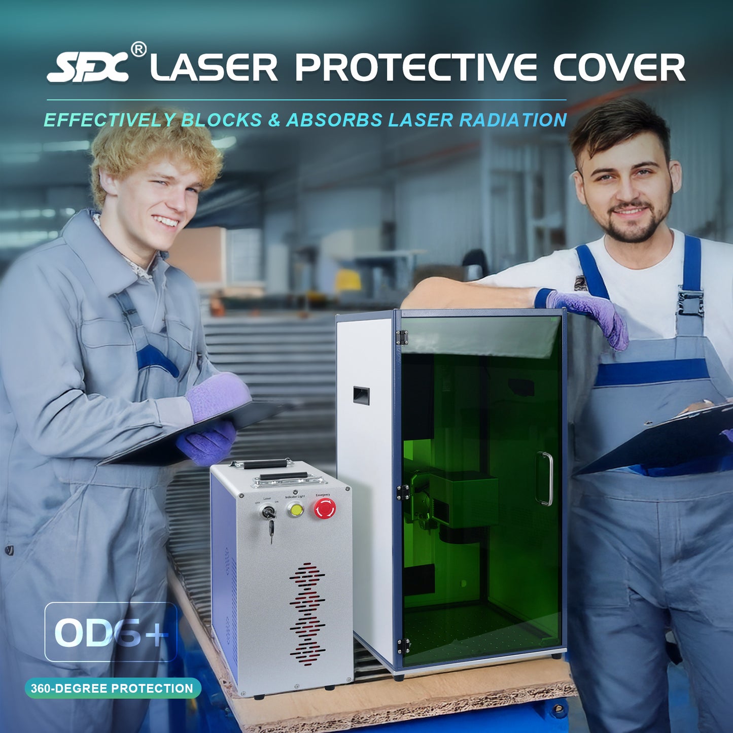 Split Fiber Laser Engraver OD6+ Protective Cover